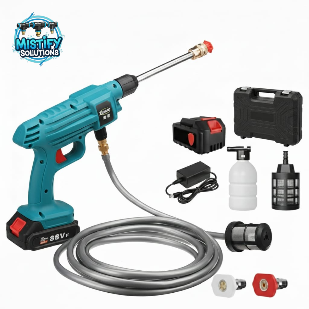 Powerful Cordless Pressure Washer – 2 Battery Set | Limited Stock