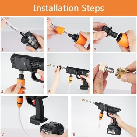 Powerful Cordless Pressure Washer – 2 Battery Set | Limited Stock