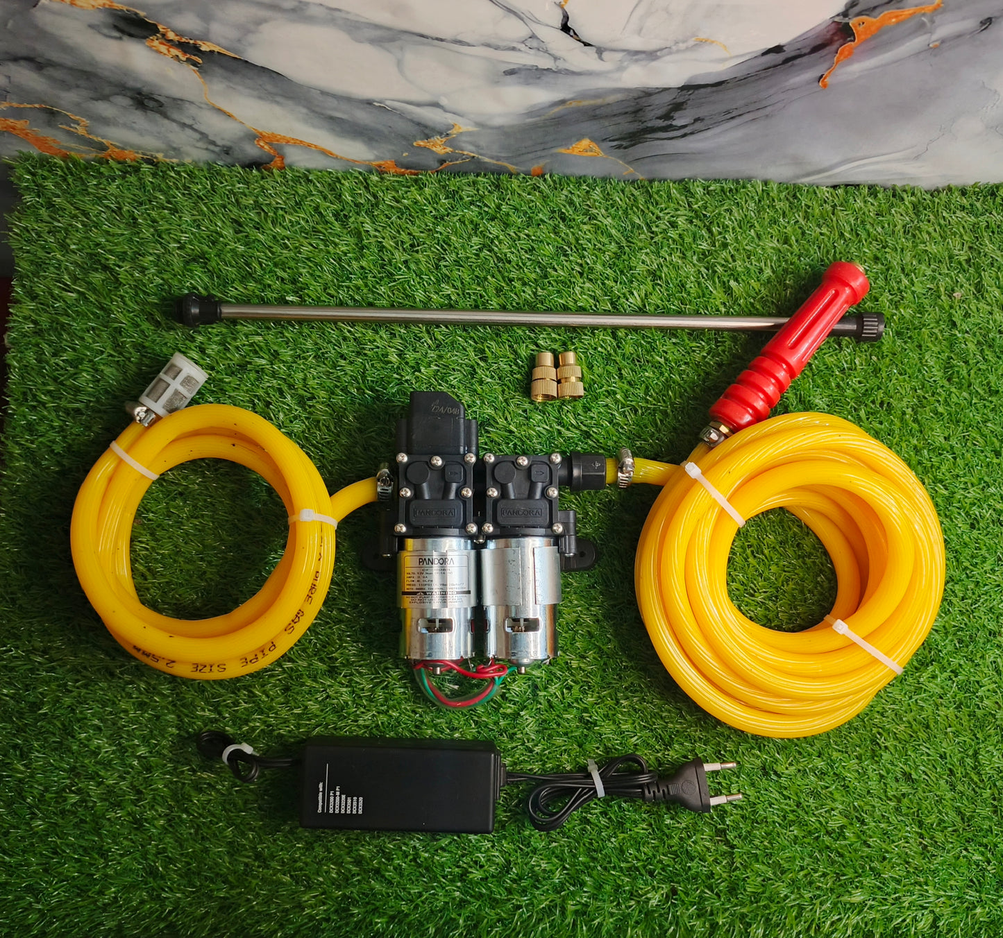 Dual Motor High-Pressure Washer Kit – Portable & Powerful Cleaning Solution