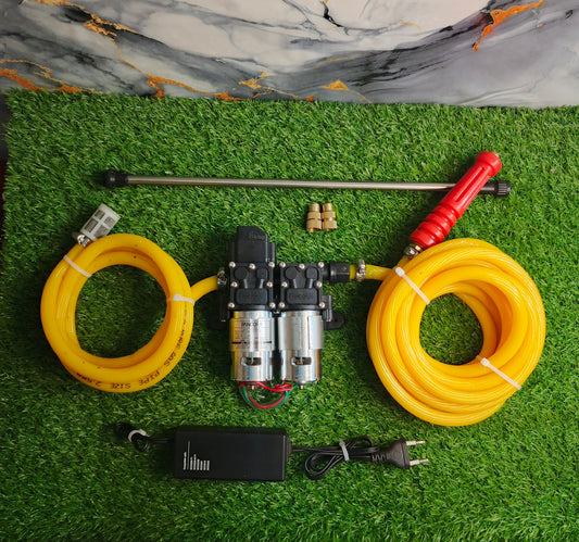 Dual Motor High-Pressure Washer Kit – Portable & Powerful Cleaning Solution