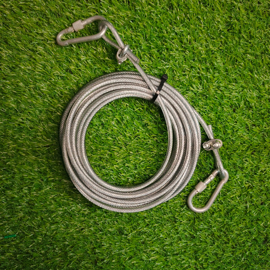 Stainless Steel PVC Coated Clothesline – Heavy-Duty Rust-Resistant Drying Wire