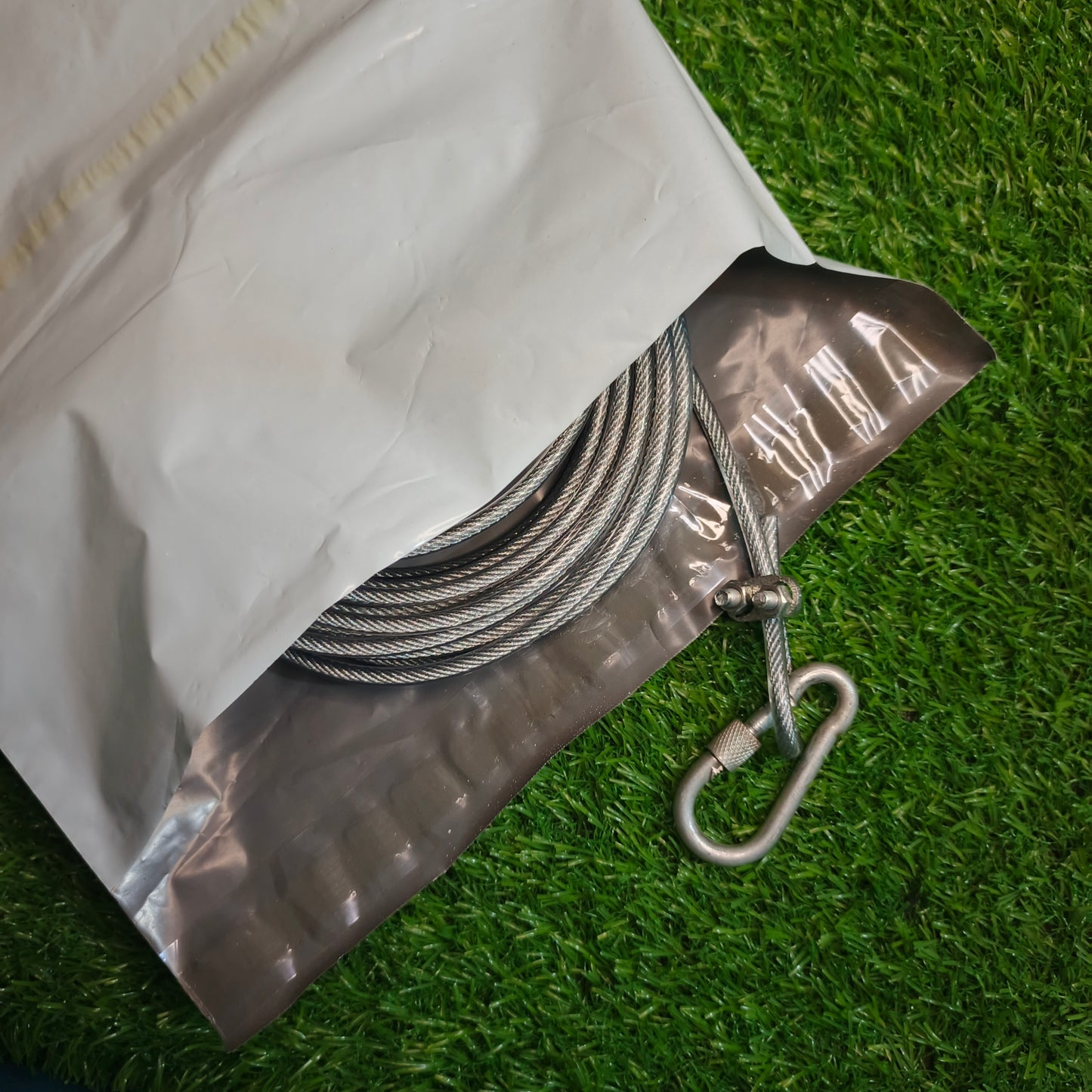 Stainless Steel PVC Coated Clothesline – Heavy-Duty Rust-Resistant Drying Wire