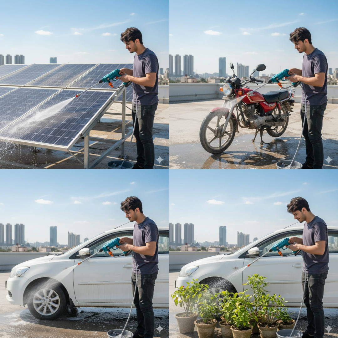 Powerful Cordless Pressure Washer – 2 Battery Set | Limited Stock