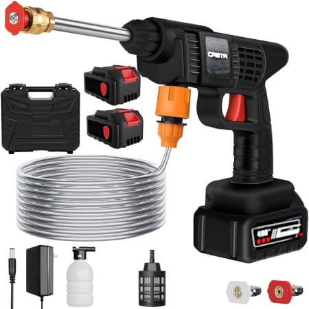 Powerful Cordless Pressure Washer – 2 Battery Set | Limited Stock